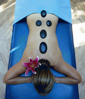 Hot stone massage